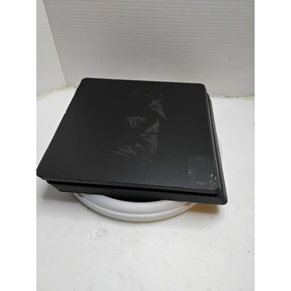 Sony PS4 Slim 1TB Console Bundle W/ Black & Red DualShock 4 Controllers & Power - Picture 10 of 11